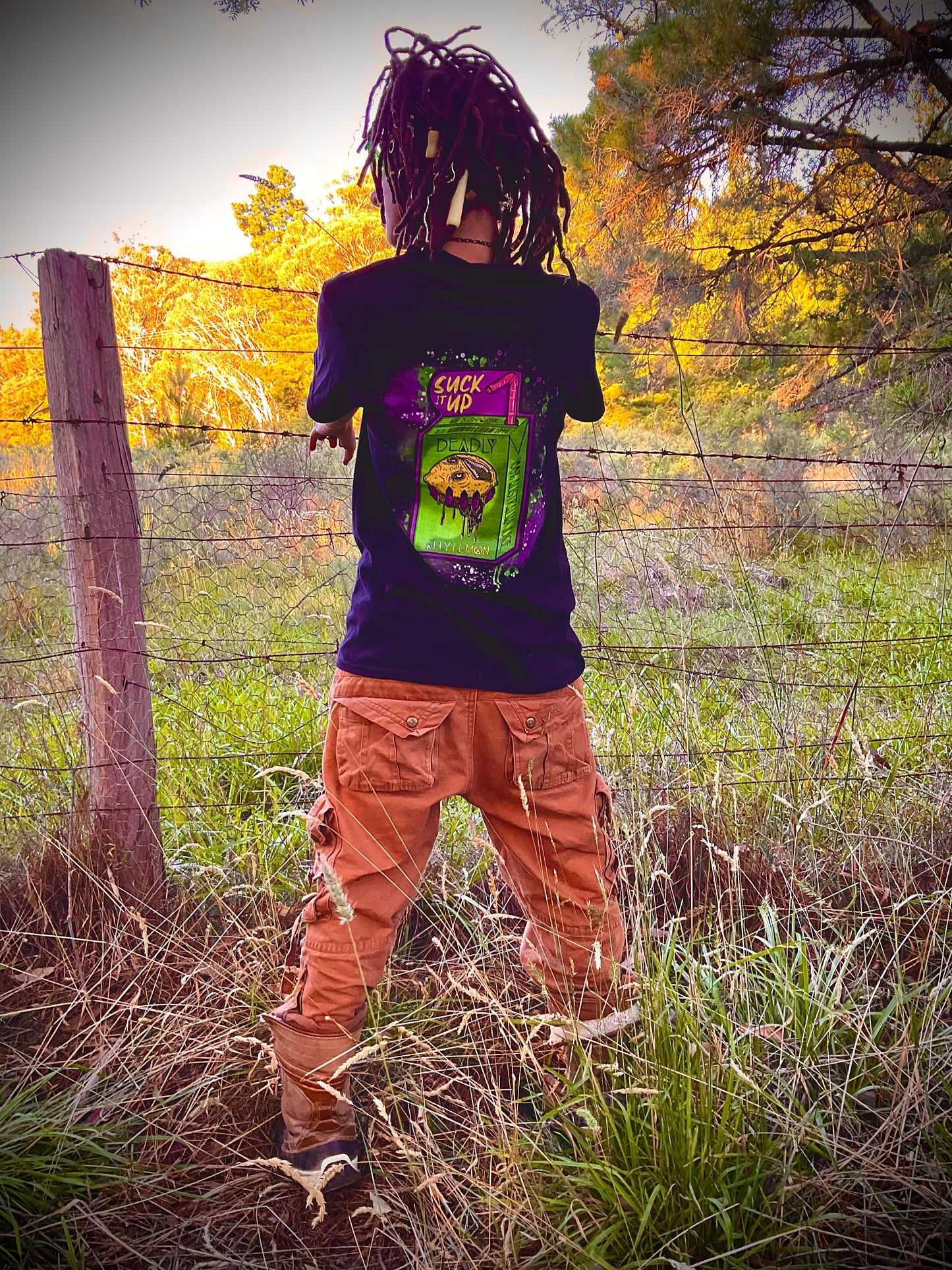 SALTY LEMON JUICE BOX T-SHIRT ~ Deadly Designs